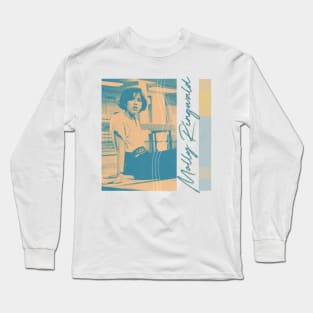 Molly Ringwald //2  80s Style Aesthetic Fan Design Long Sleeve T-Shirt